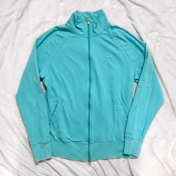 Nike Jackets & Blazers - Blue Nike zip up jacket